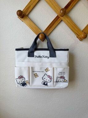 2023 Hello Kitty Sanrio Utility Canvas Tote